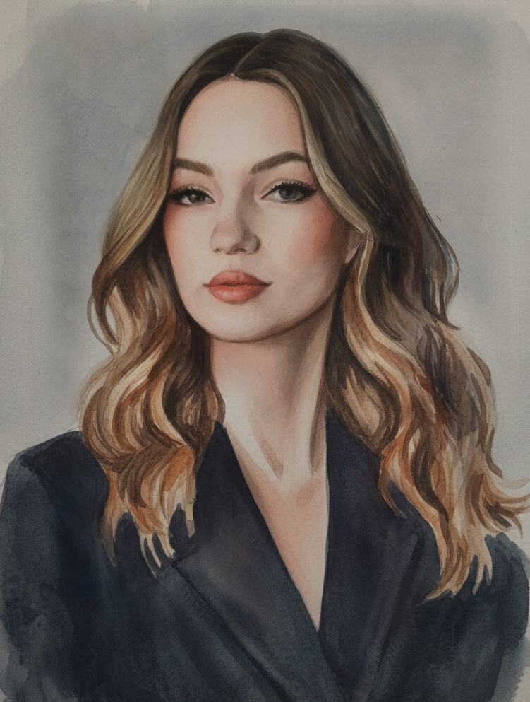 Акварельная работа 10